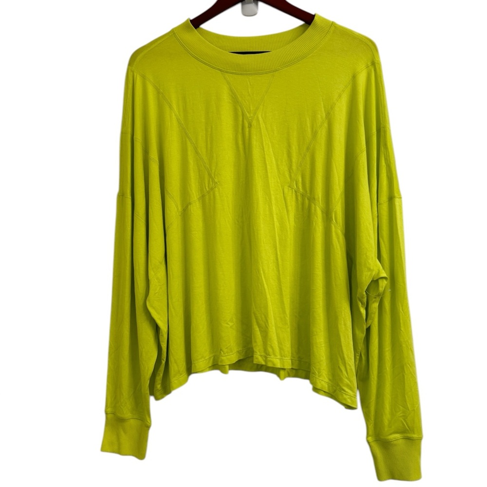 Free people Movement tempo long sleeve oversized tee in size
Medium